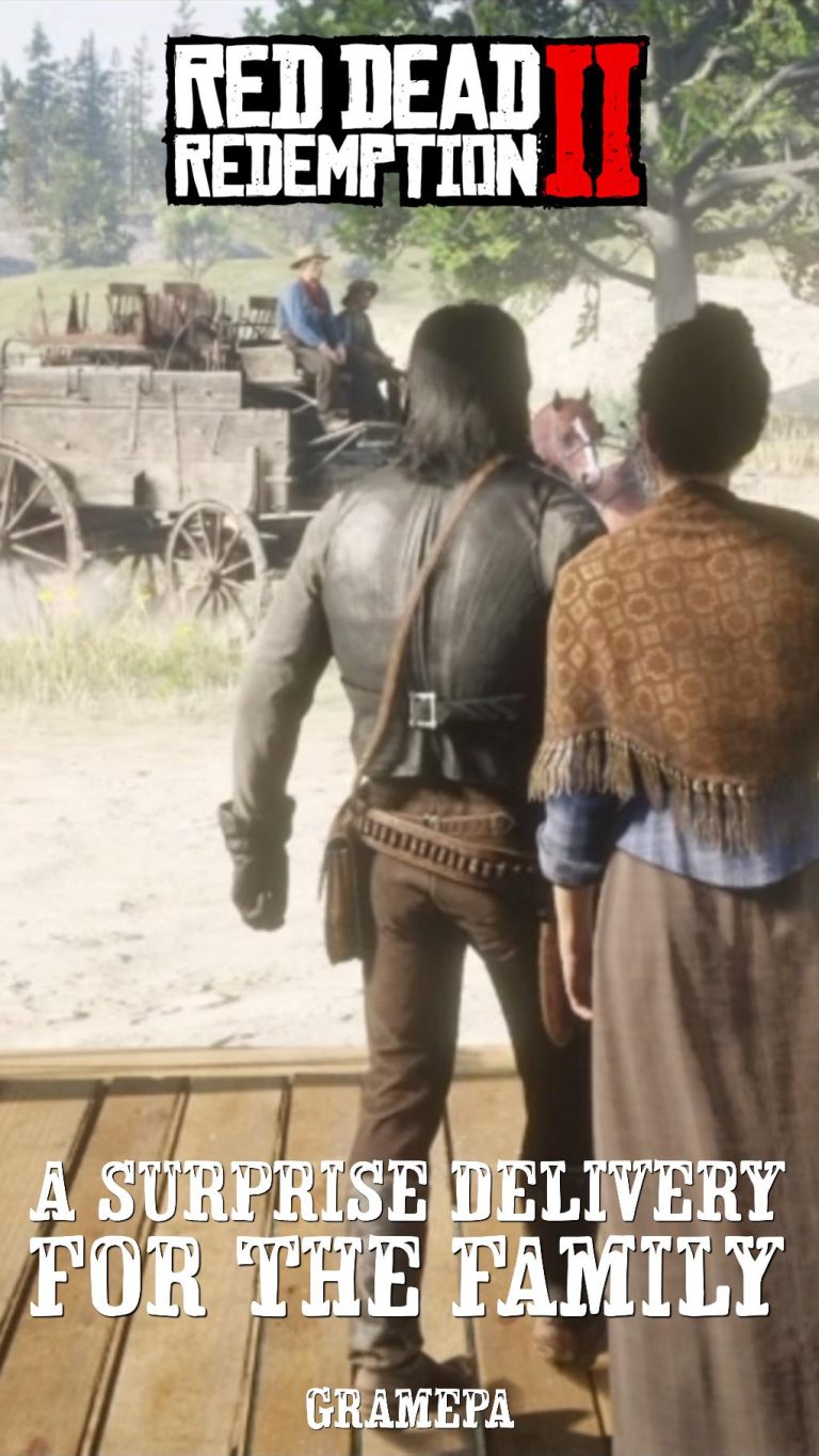 A Surprise Gift For John’s Work Saving A Family’s Farm _ Red Dead Redemption 2