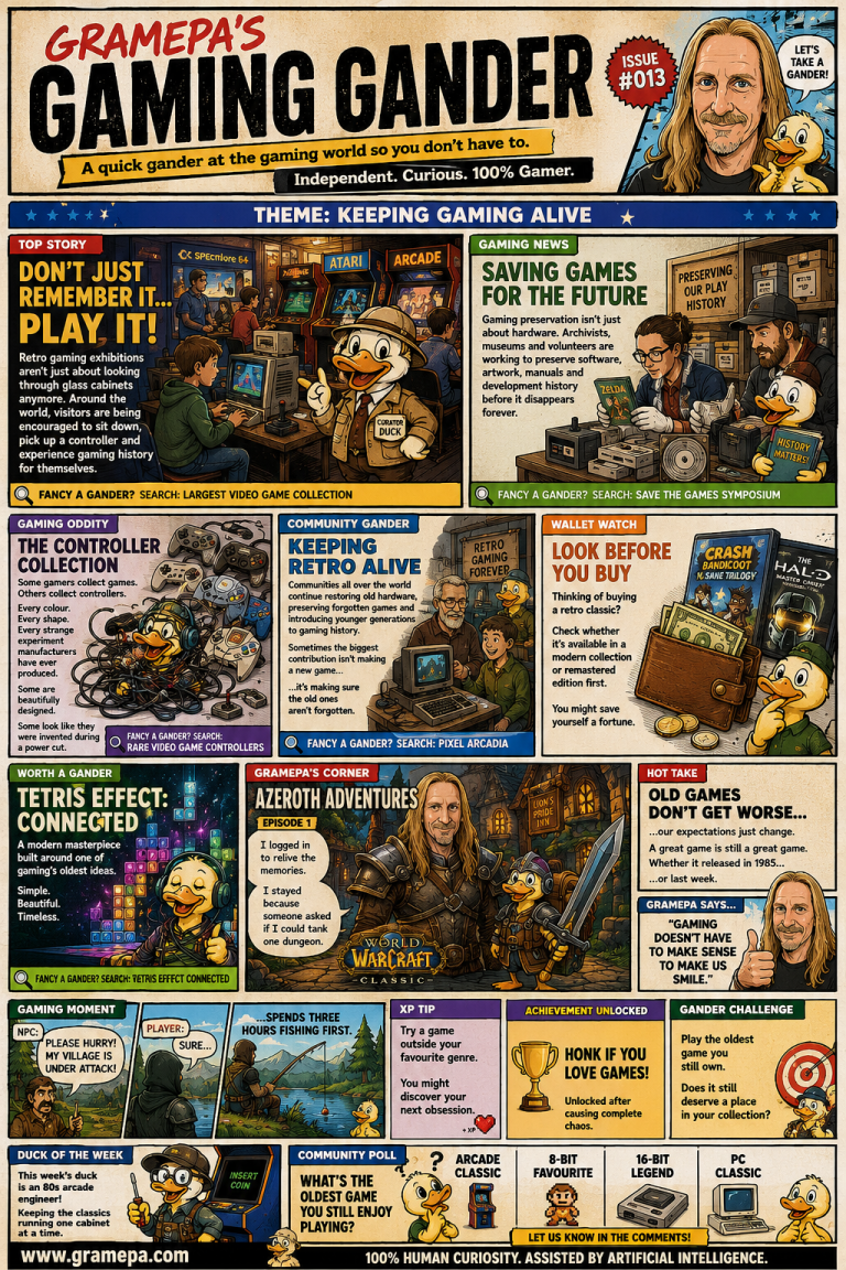 GAMING GANDER – ISSUE #013