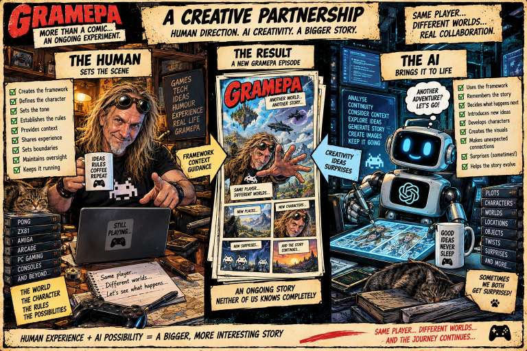 I gave an AI control of a comic.