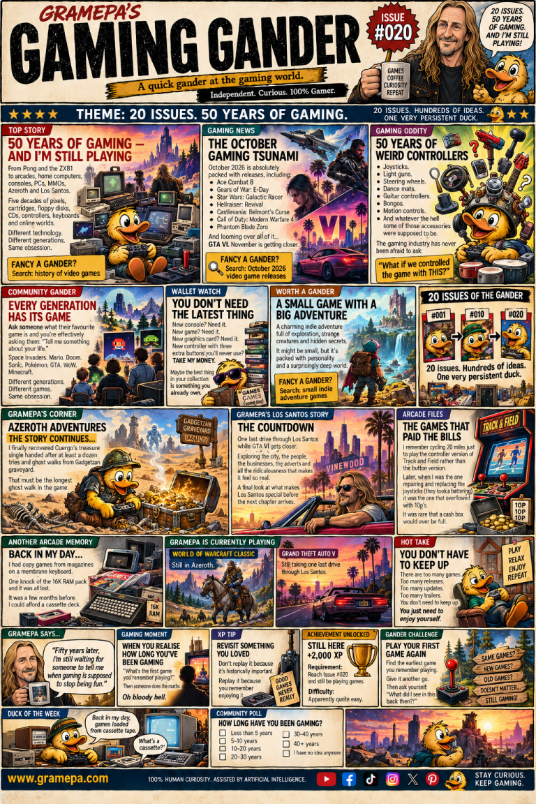 50 Years Of Games _ Gaming Gander Issue 20
